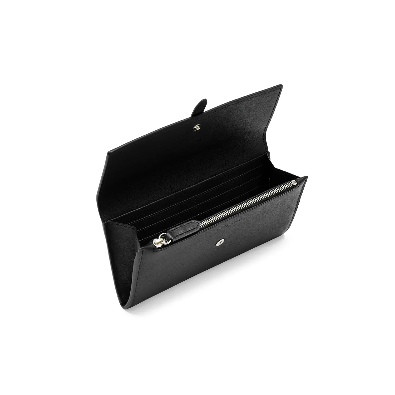 1897 · Flap Over Purse | Black