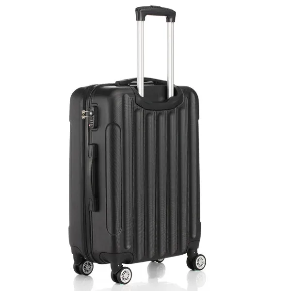 3-in-1 Multifunctional Large Capacity Traveling Storage Suitcase Black