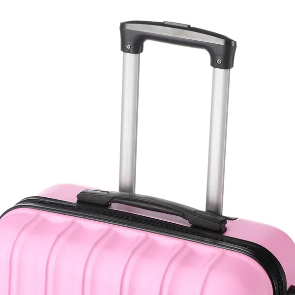 3-in-1 Multifunctional Large Capacity Traveling Storage Suitcase Pink