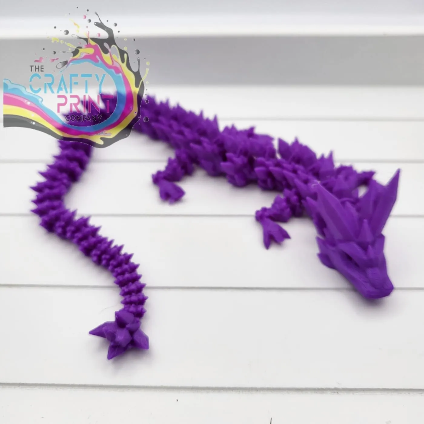 3D Printed Crystal Dragon and Egg