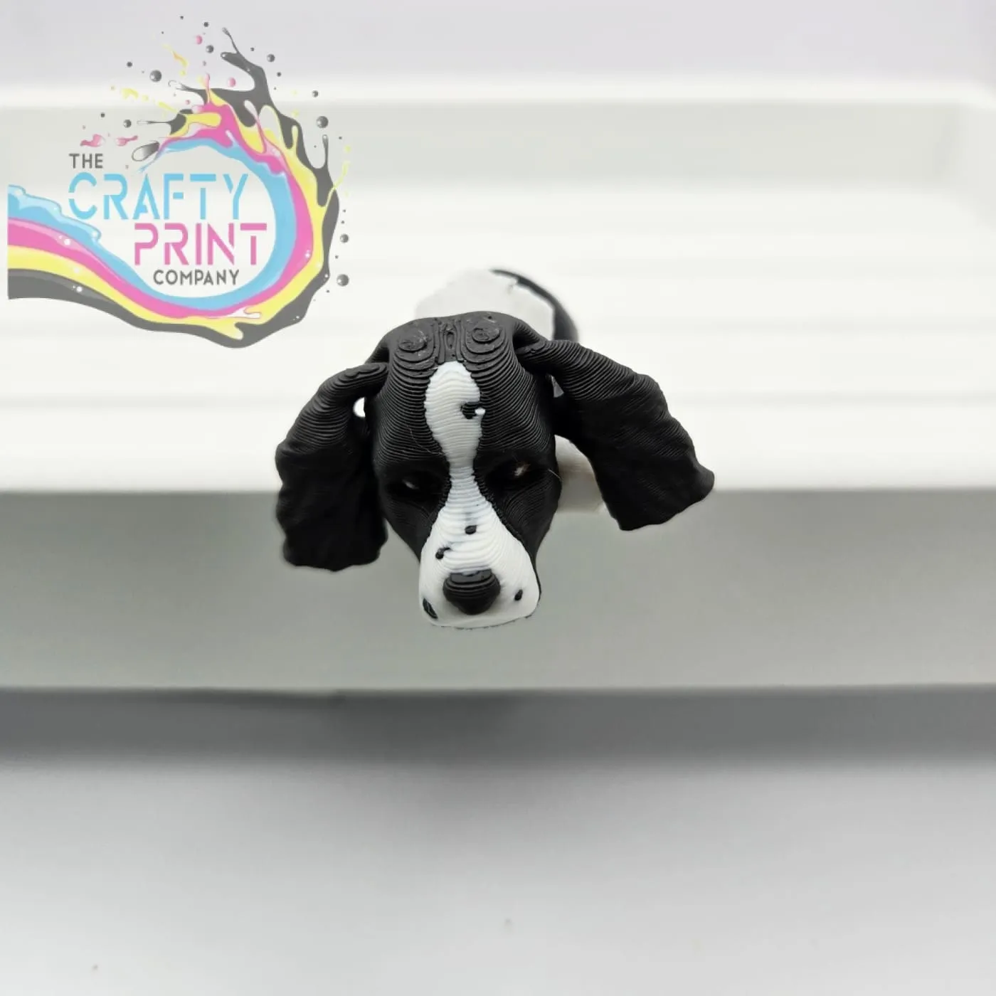 3D Printed Springer Spaniel Articulated Flexi Keyring/Fidget