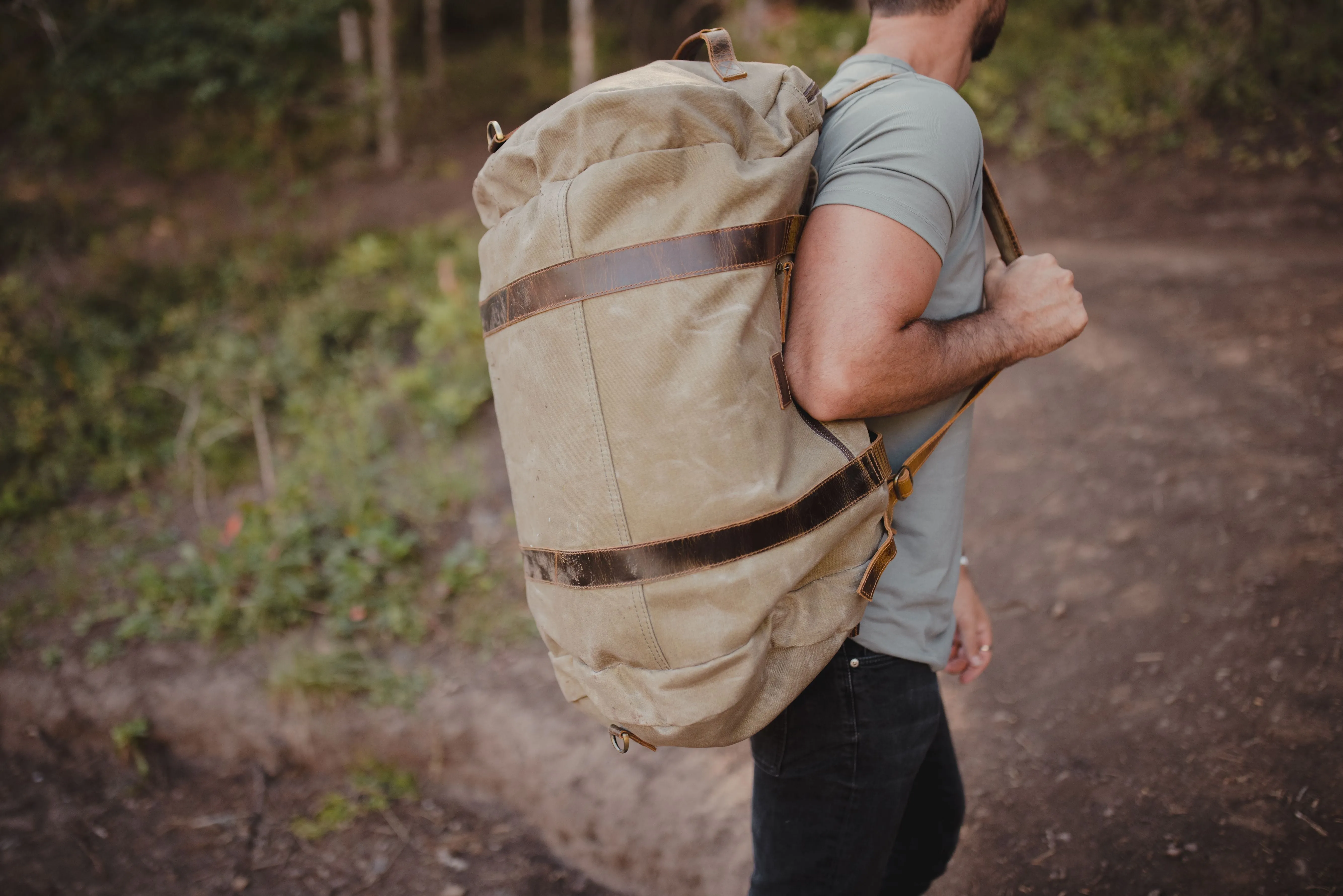 55L Nomad Canvas Duffel