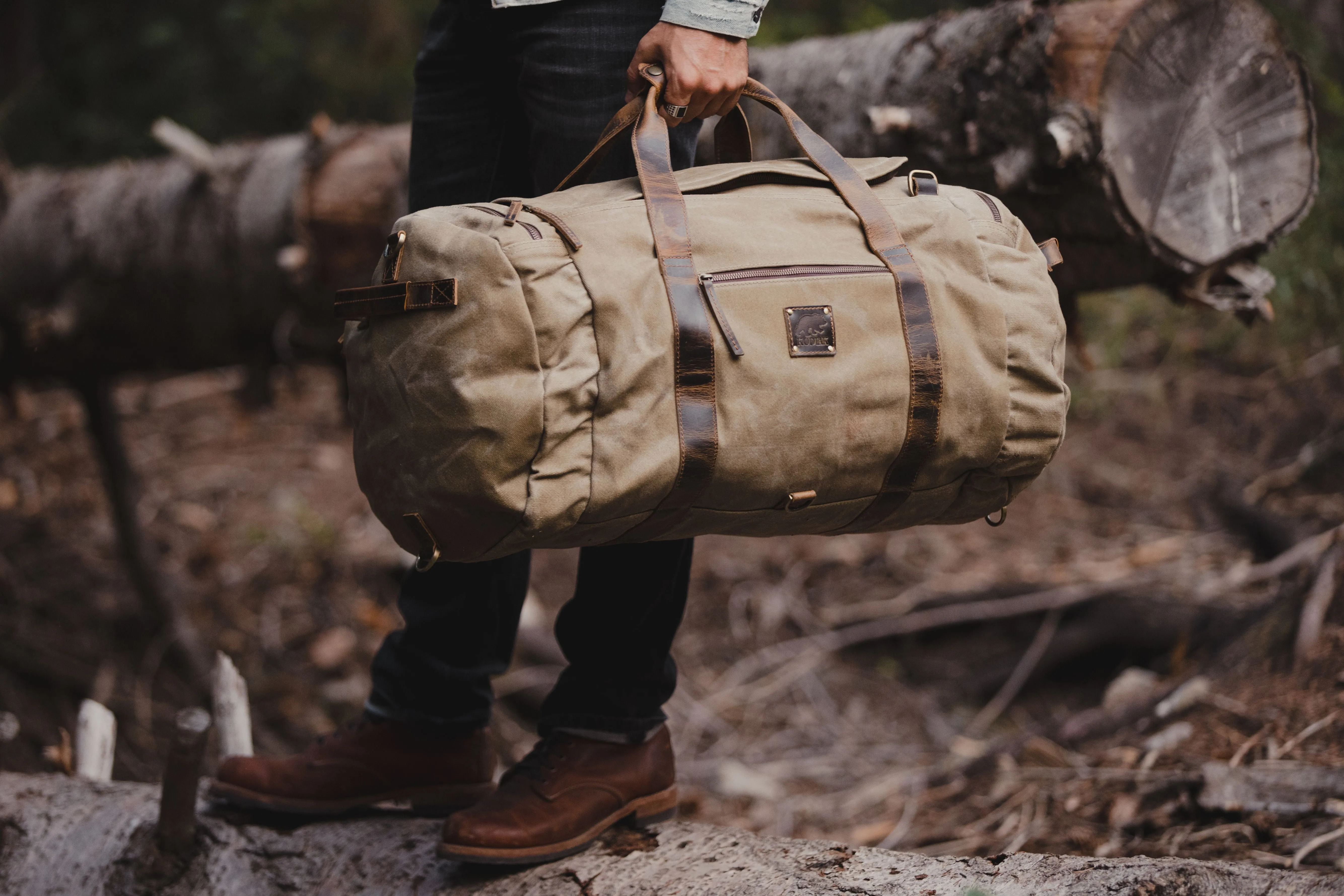 55L Nomad Canvas Duffel