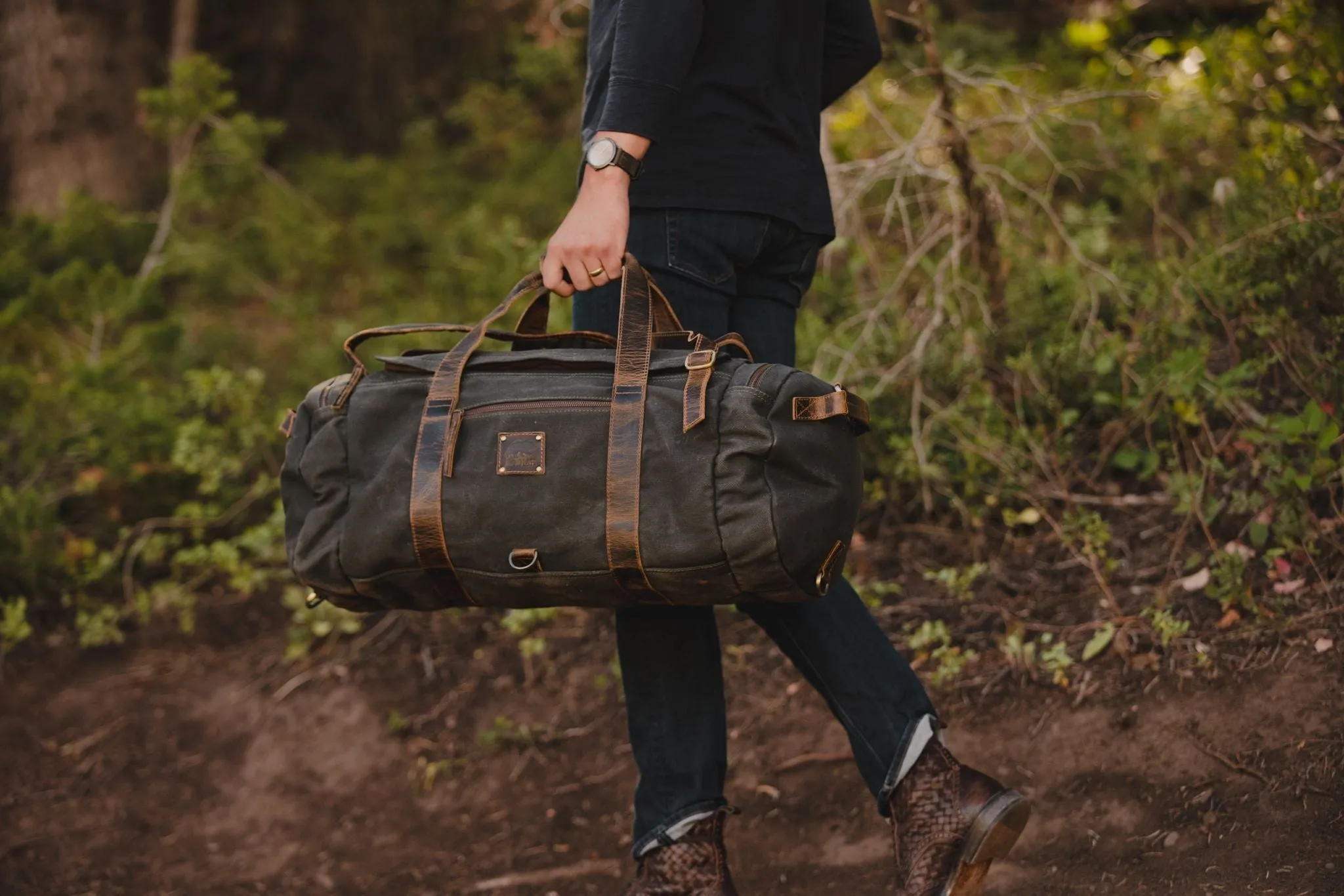 55L Nomad Canvas Duffel