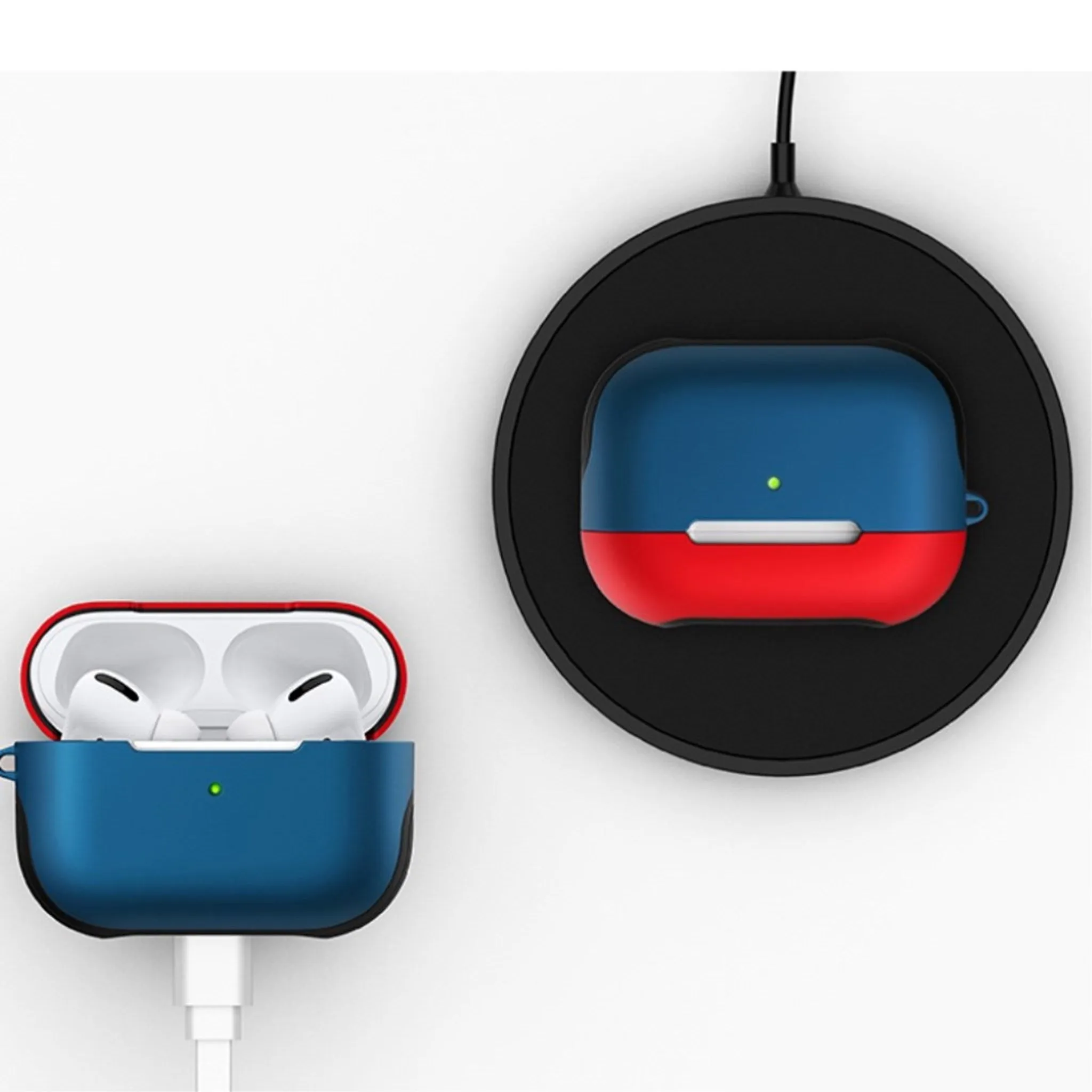 AirPods Pro matter case - Red / Blue