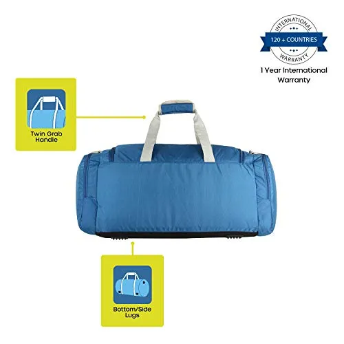 American Tourister X-Bag Nylon 55 Cms Travel Duffle Bag (Blue)