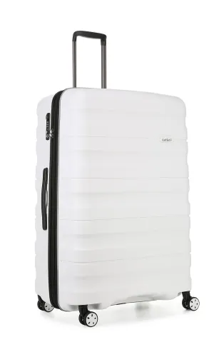 Antler - Lincoln Large 80cm Hardside 4 Wheel Suitcase - White