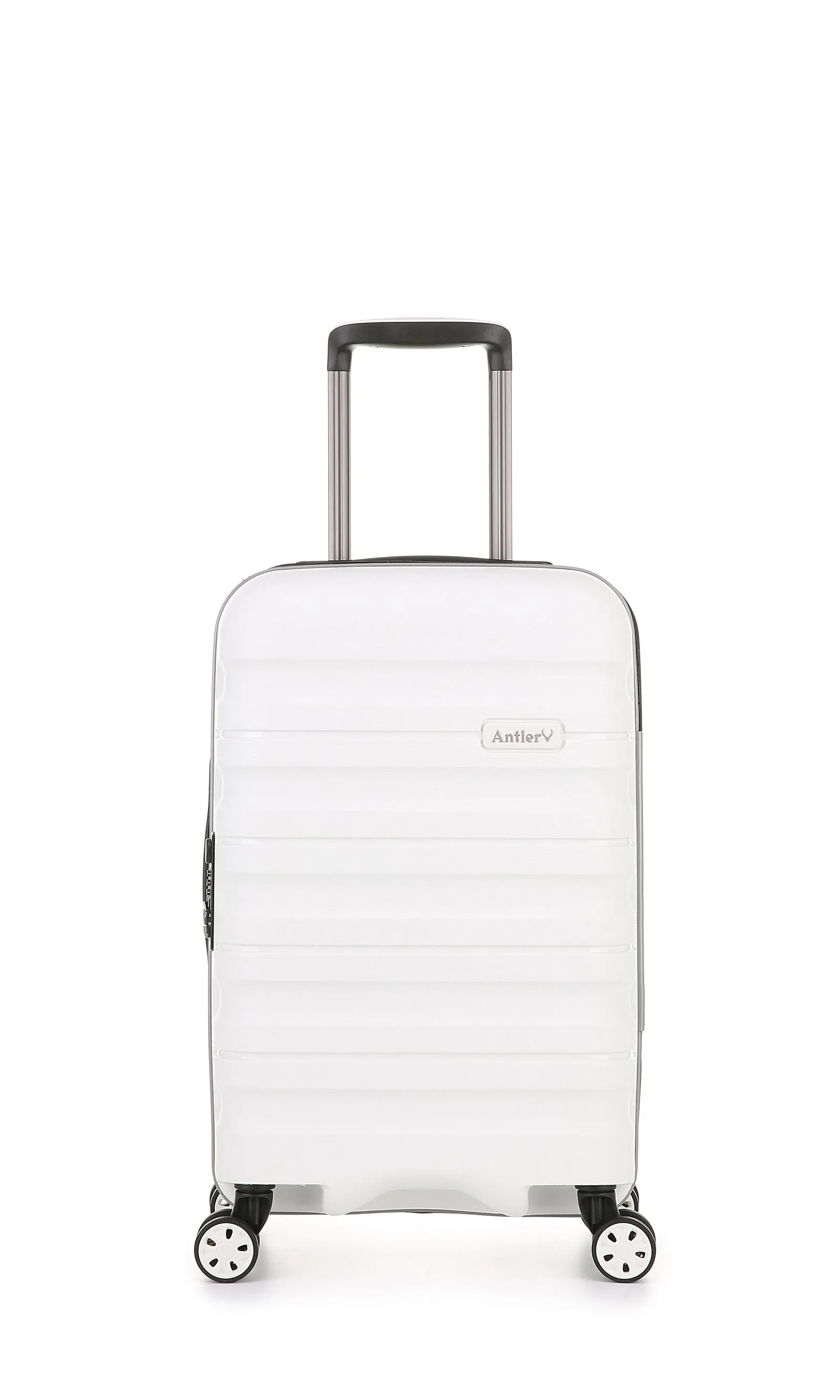 Antler - Lincoln Large 80cm Hardside 4 Wheel Suitcase - White