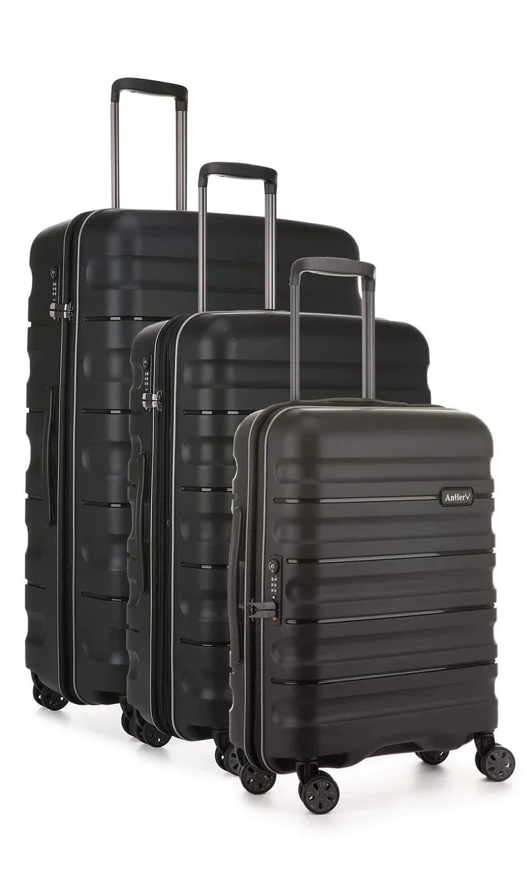 Antler - Lincoln Set of 3 Suitcases 56cm/68cm/80cm