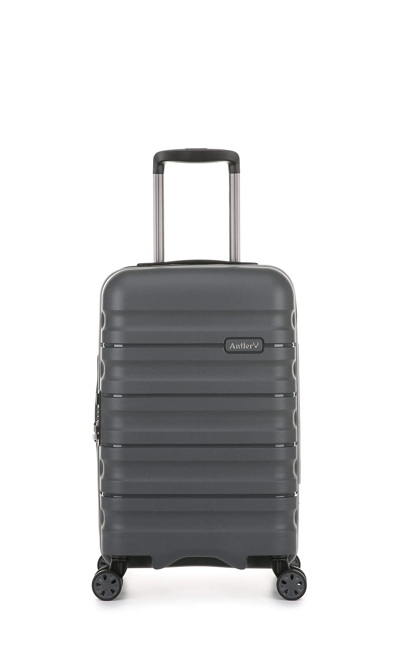 Antler - Lincoln Small 56cm Hardside 4 Wheel Suitcase - Charcoal