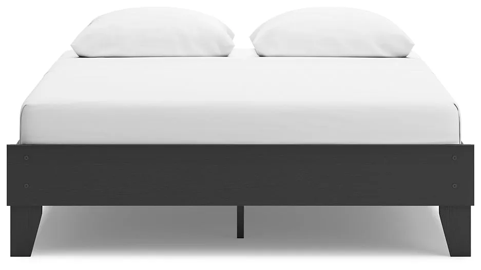 Ashley Express - Socalle Queen Platform Bed with Dresser, Chest and Nightstand