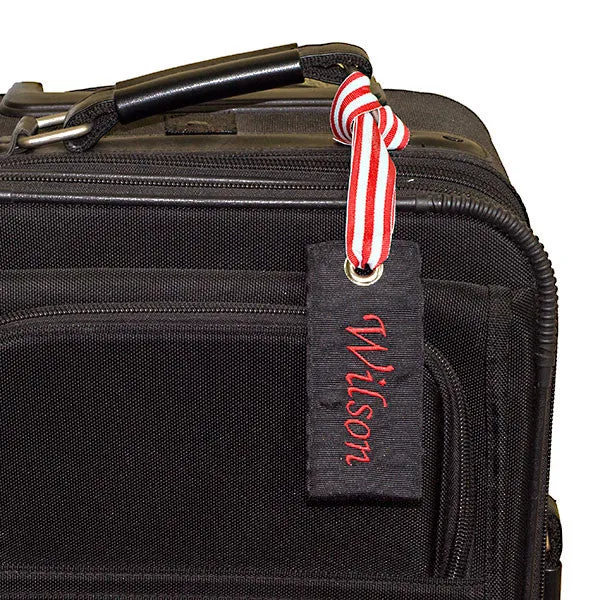 Black Luggage Tag