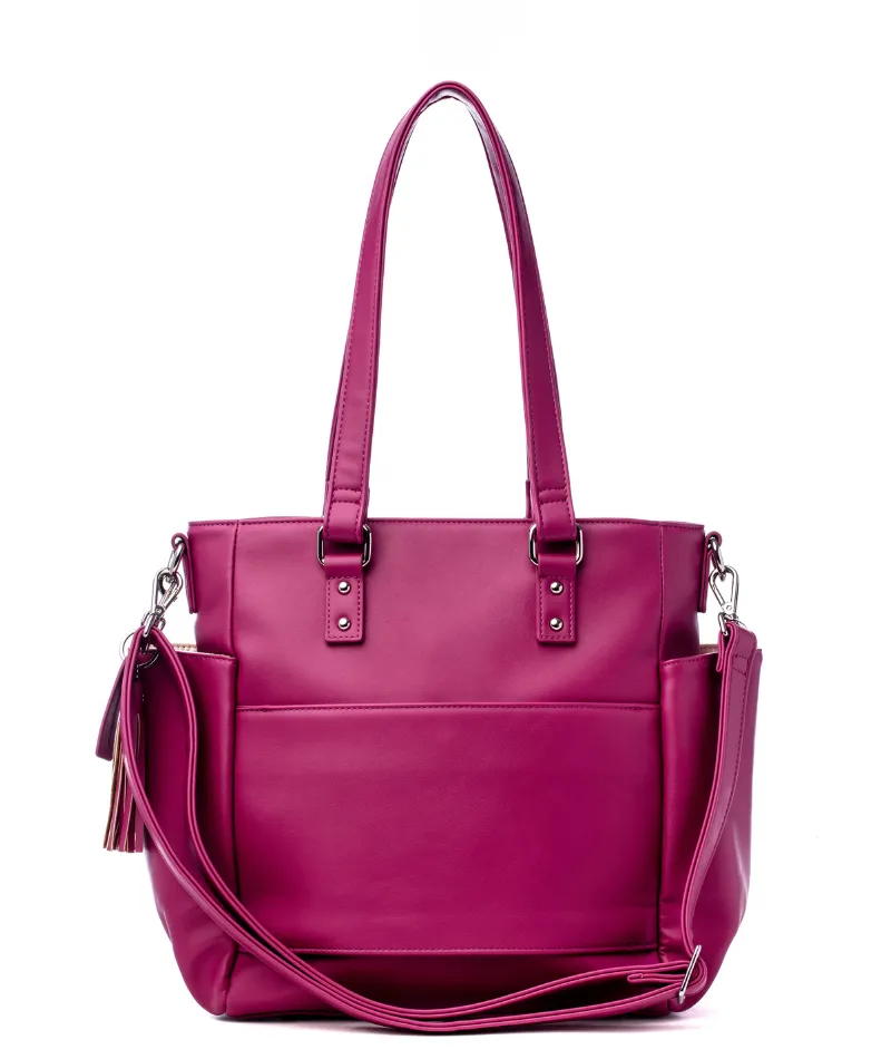 Carina Tote Bag - Orchid Pink