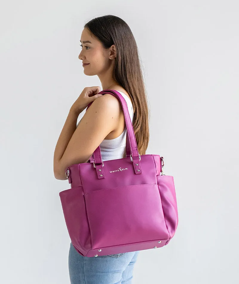 Carina Tote Bag - Orchid Pink