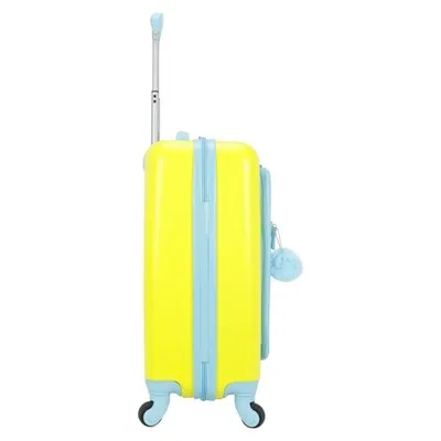 Crckt Tween Hardside Carry On Spinner Suitcase - Iridescent Yellow