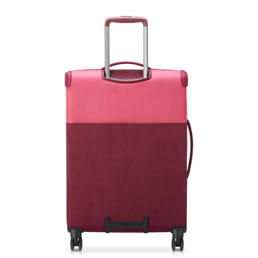 Delsey BROCHANT 3.0 67cm Medium Softsided Luggage - Pink