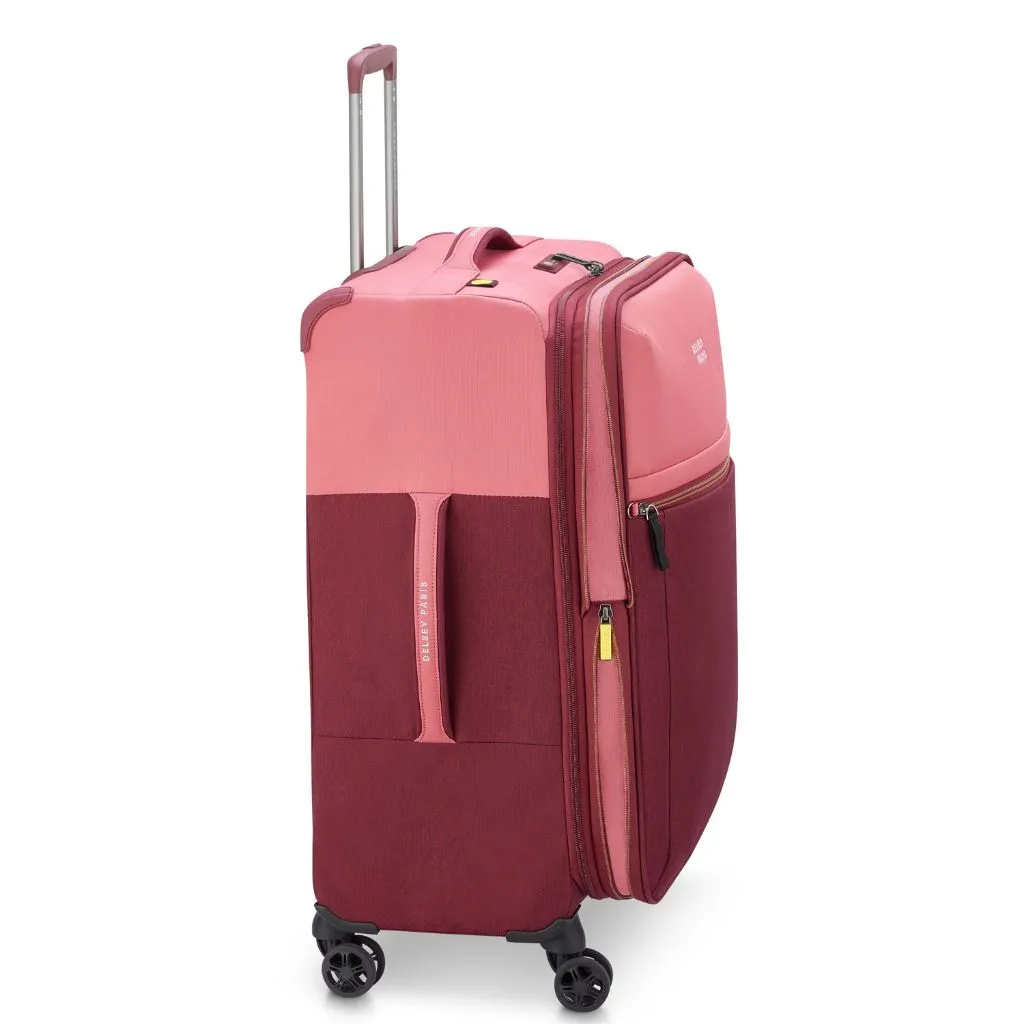 Delsey BROCHANT 3.0 67cm Medium Softsided Luggage - Pink