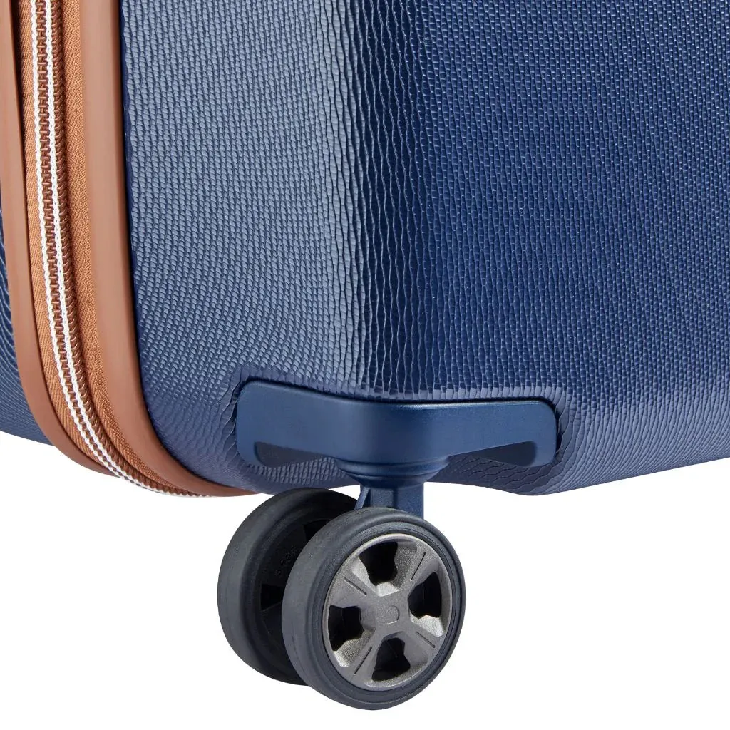 Delsey Chatelet Air 2.0 Carry On & Large Duo Hardsided Luggage - Navy Blue