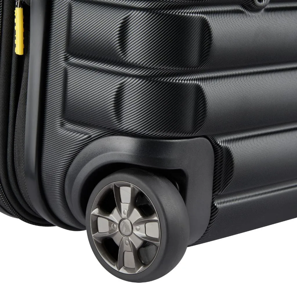 Delsey Shadow Underseat 2 - Wheel Cabin Luggage - Black