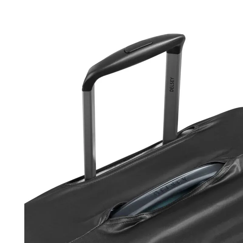 DELSEY SUITCASE LUGGAGE COVER in BLACK