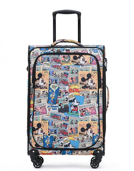 Disney - Dis022 Comic 25in Medium 4 Wheel Soft Suitcase