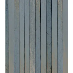 Distressed Gray Planks Printed Backdrop