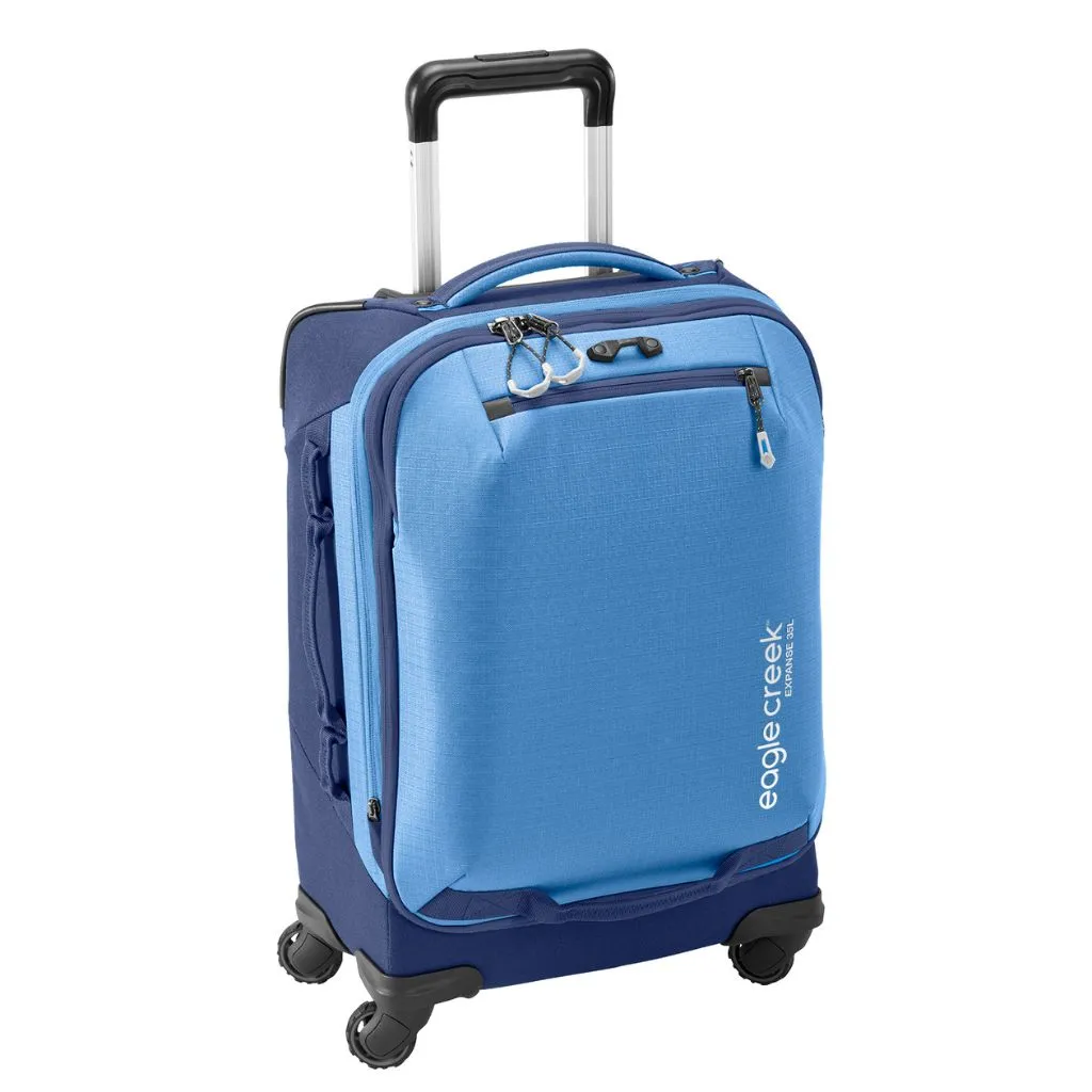 Eagle Creek Expanse 4 Wheel 55cm Int Carry On Spinner Luggage - Pilot Blue