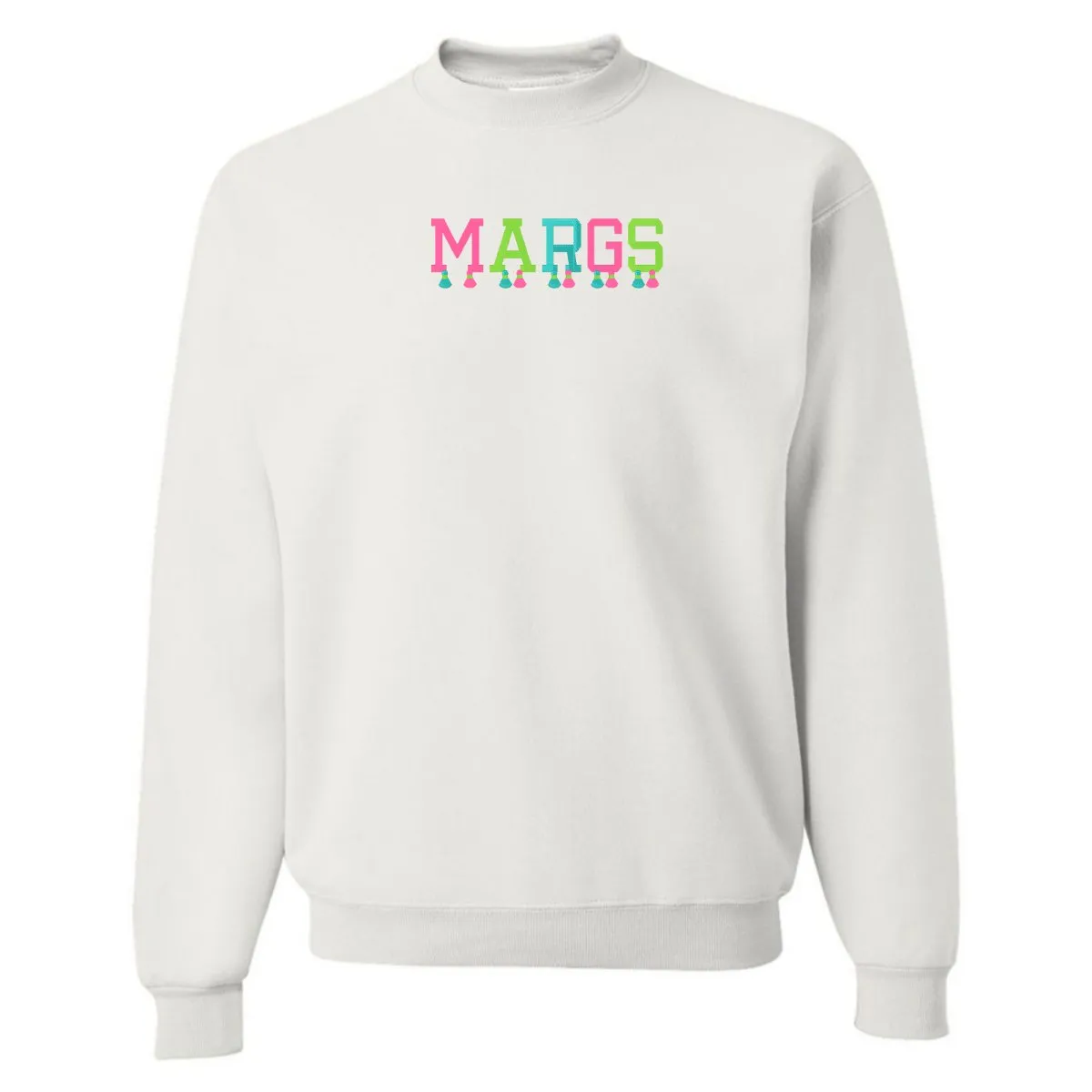 Embroidered Tasseled 'Margs' Sweatshirt