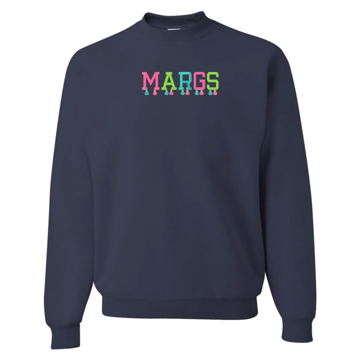 Embroidered Tasseled 'Margs' Sweatshirt