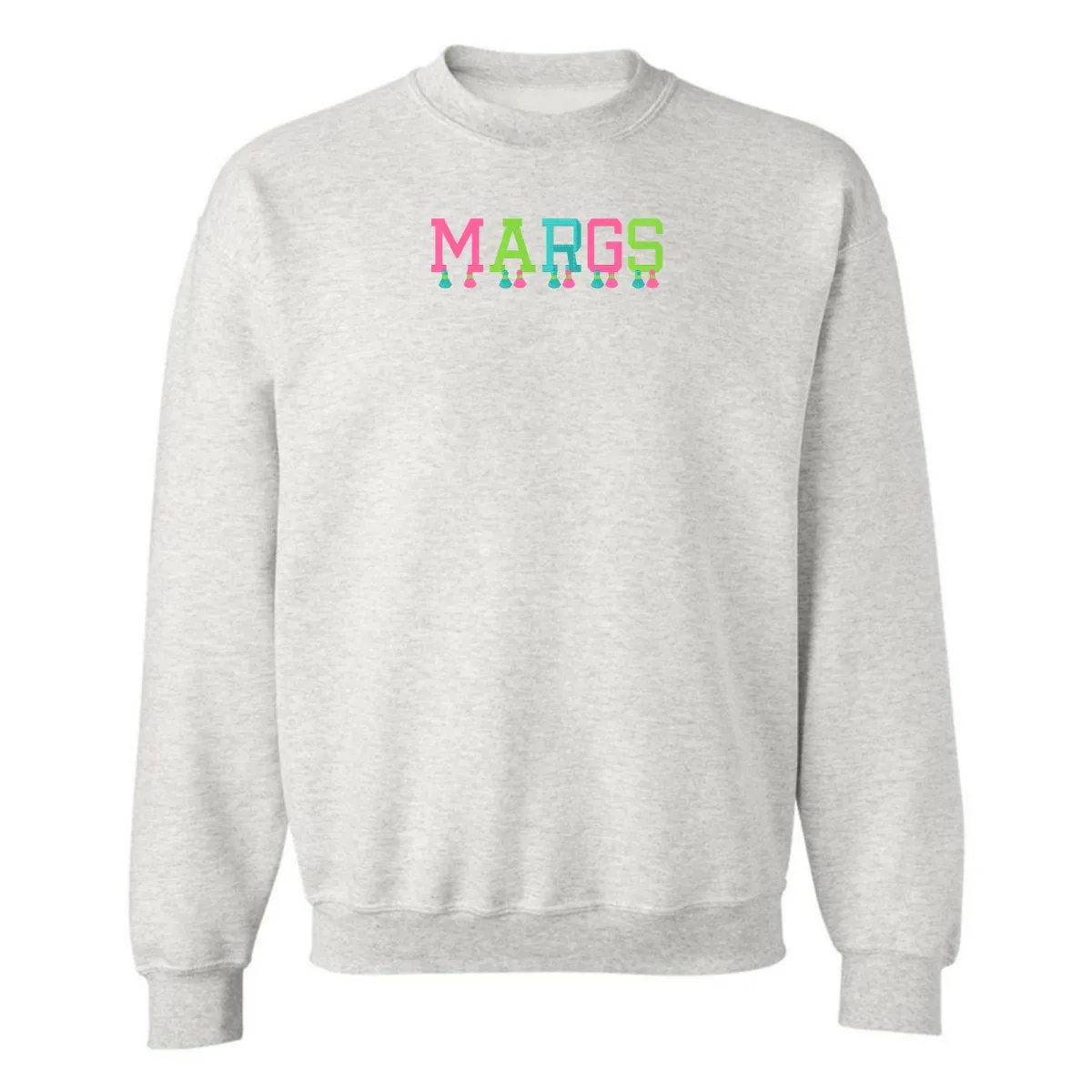 Embroidered Tasseled 'Margs' Sweatshirt