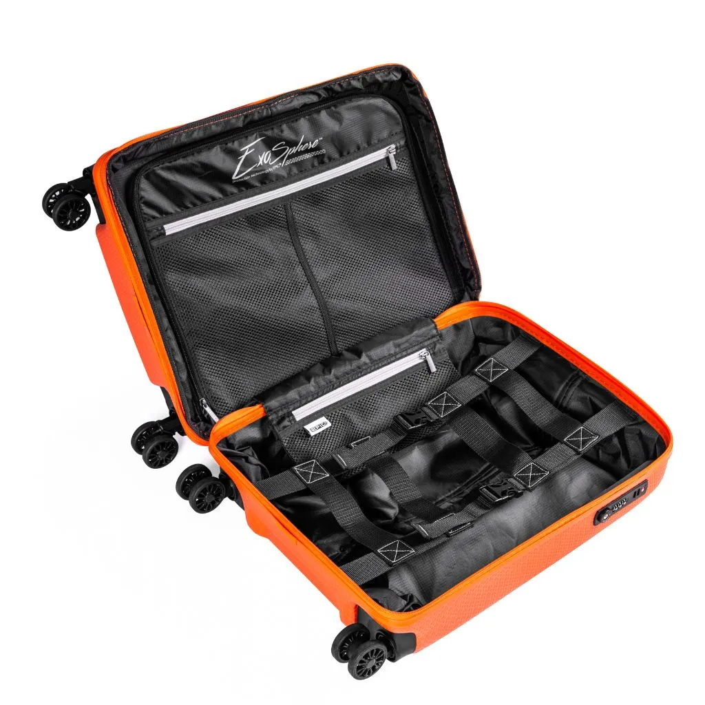 Epic GTO 5.0 55cm Carry On Expander Suitcase - Neon Orange