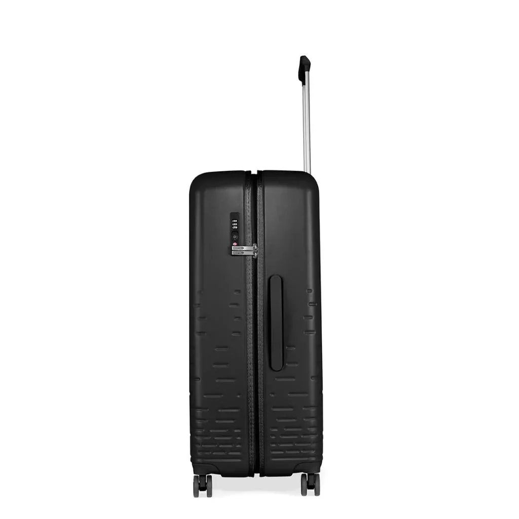 Epic Spin - 2 Piece Hardside Luggage Duo - Black