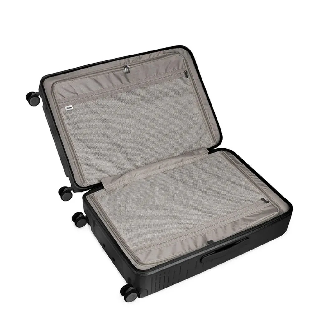 Epic Spin - 2 Piece Hardside Luggage Duo - Black