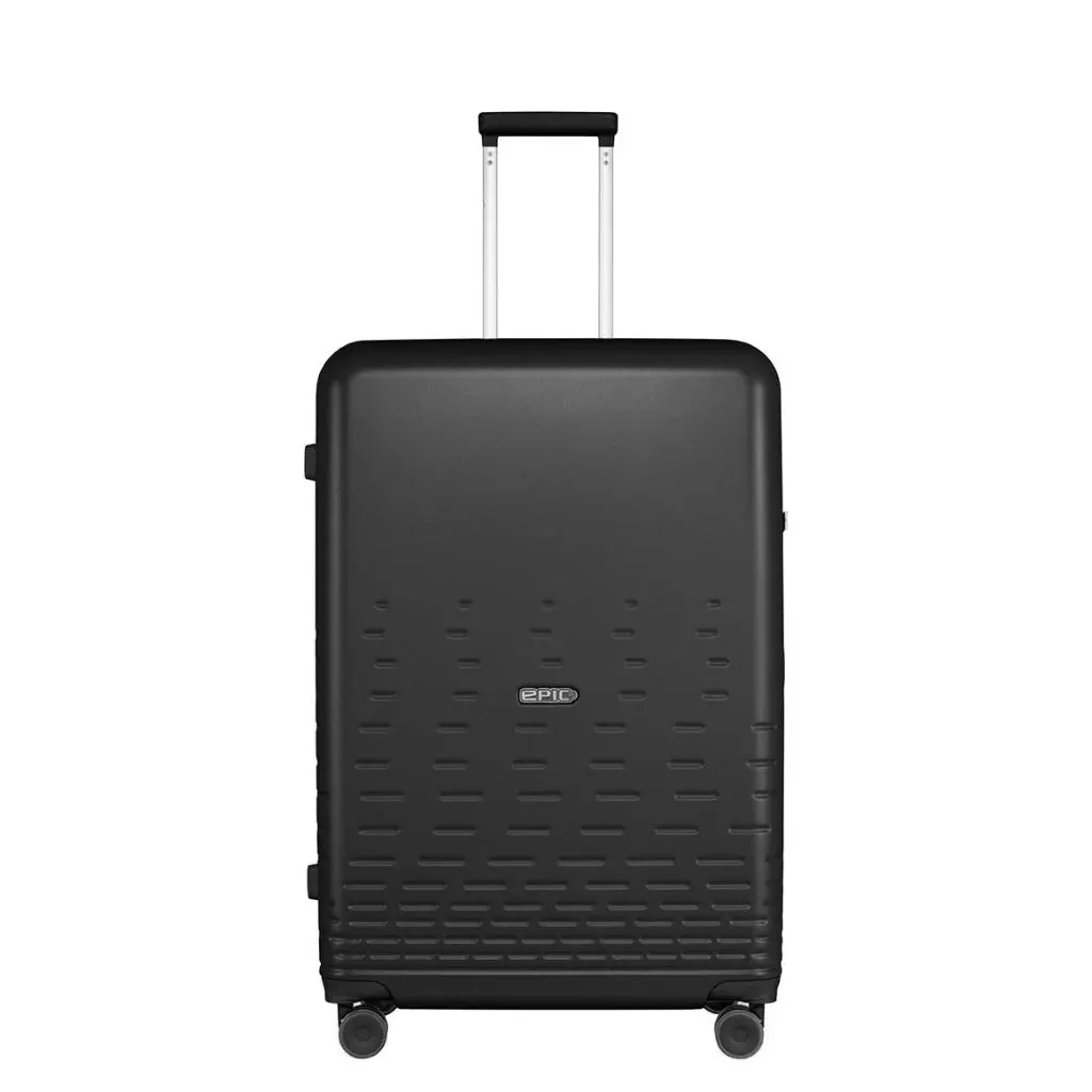 Epic Spin - 2 Piece Hardside Luggage Duo - Black