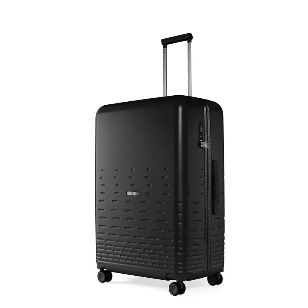 Epic Spin - 2 Piece Hardside Luggage Duo - Black