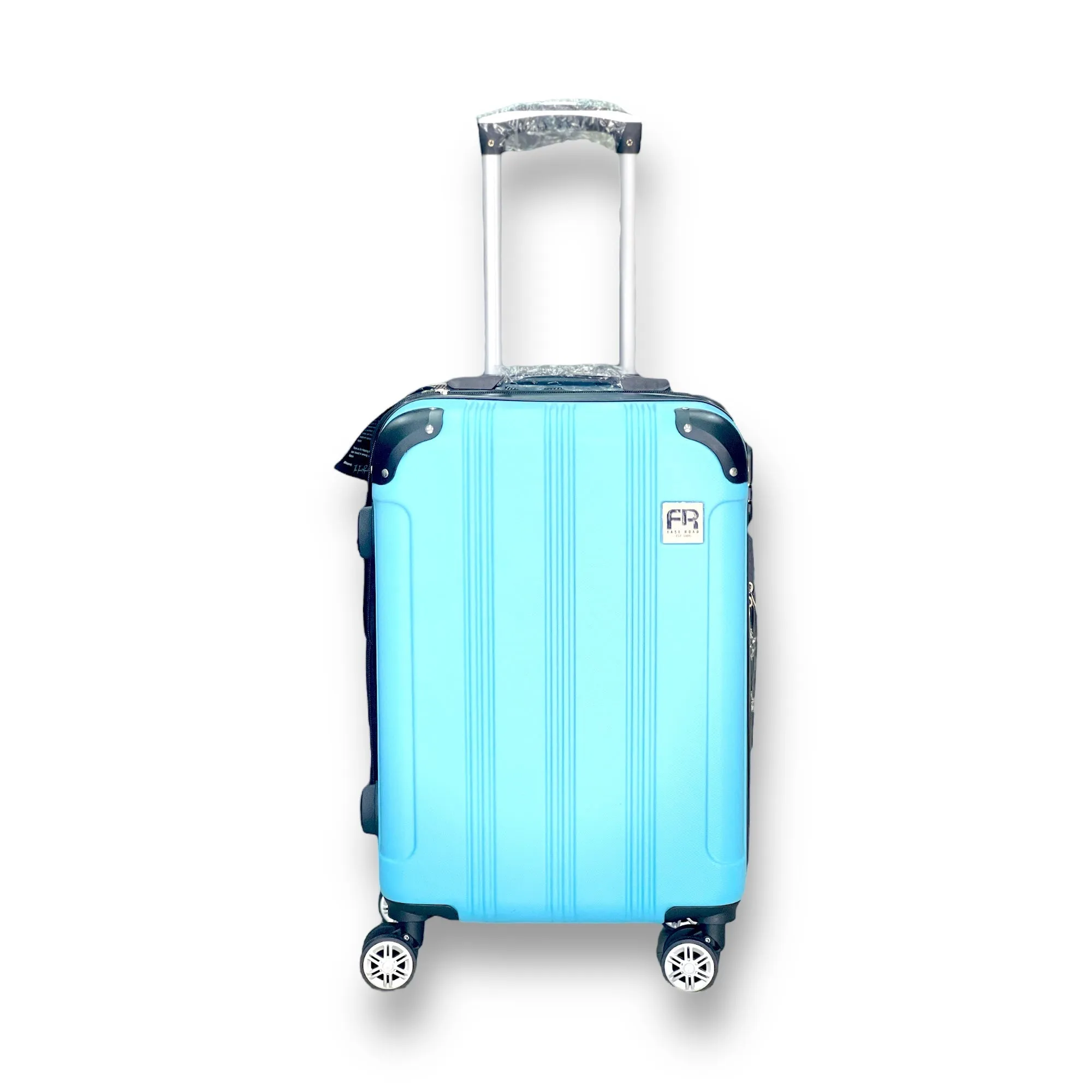 Fast Road Hardside Expandable Roller Luggage Blue, Carry-on 20 inch