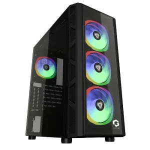 GameOn Custom Gaming PC, I5-12400F @2.50GHz, 16GB DDR4, 250GB SSD   1TB HDD, GTX 3060 TI