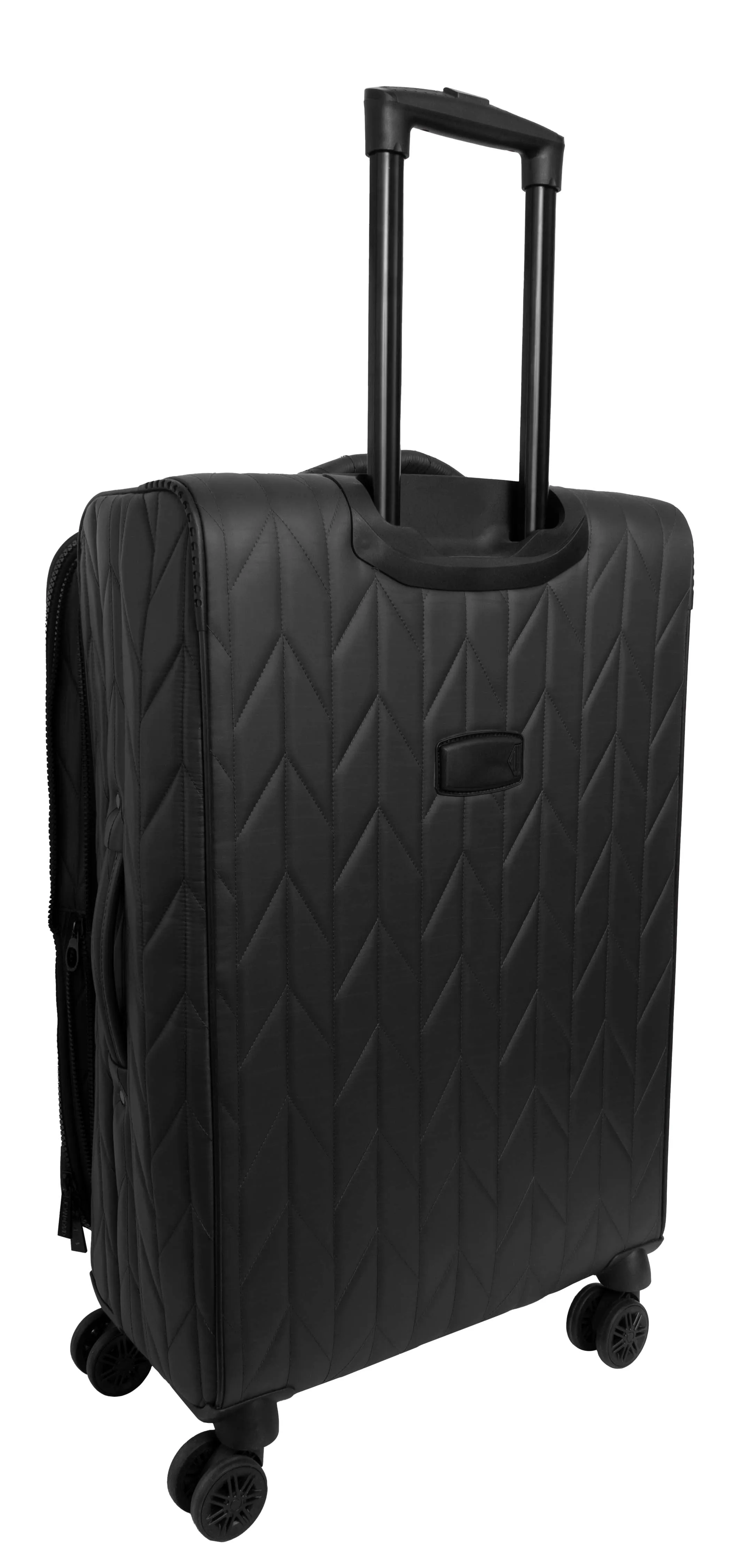 Joan & David 4 Piece Chevron Quilted Parachute Nylon Luggage Set