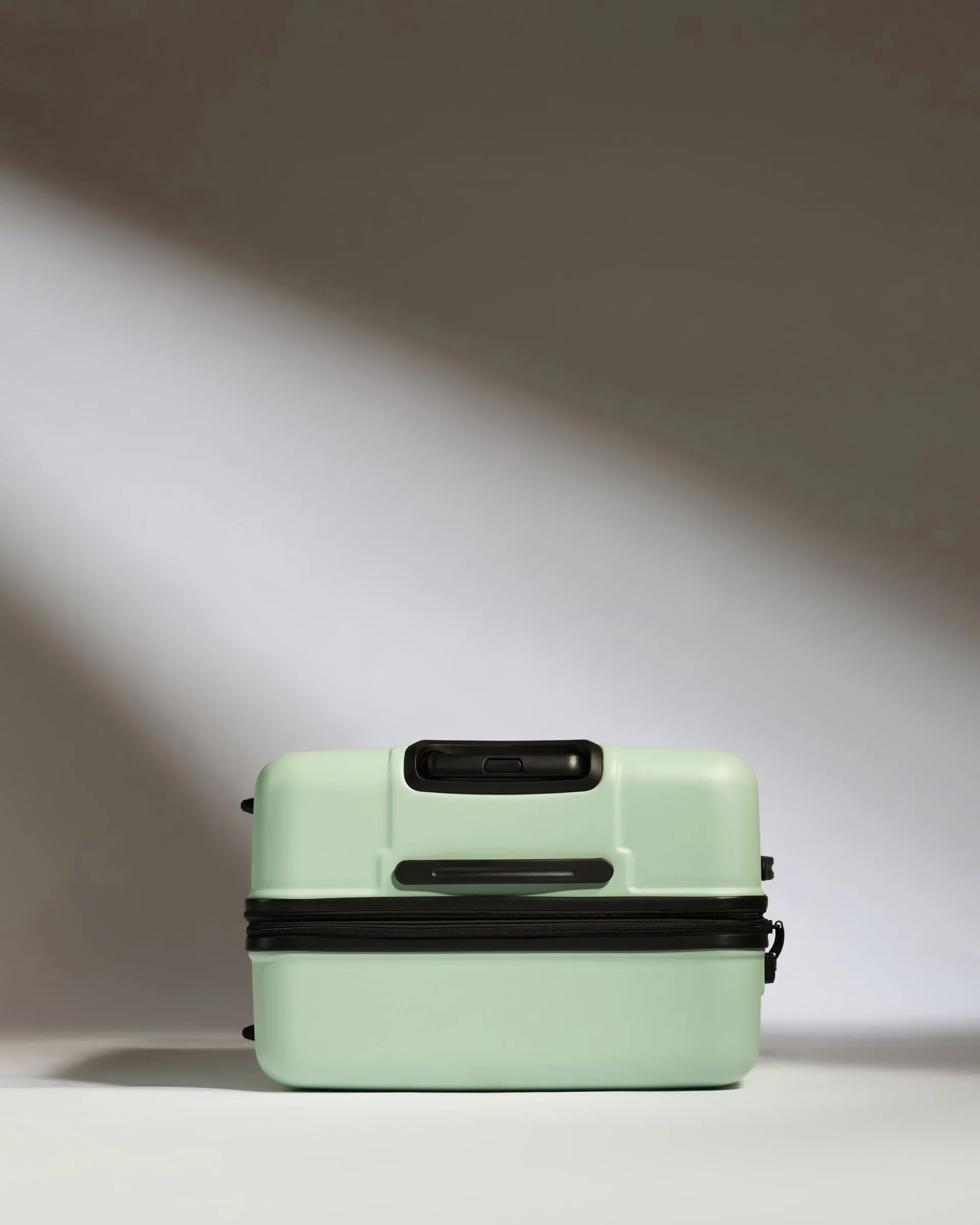 Large Suitcase in Aspen Green - Logo