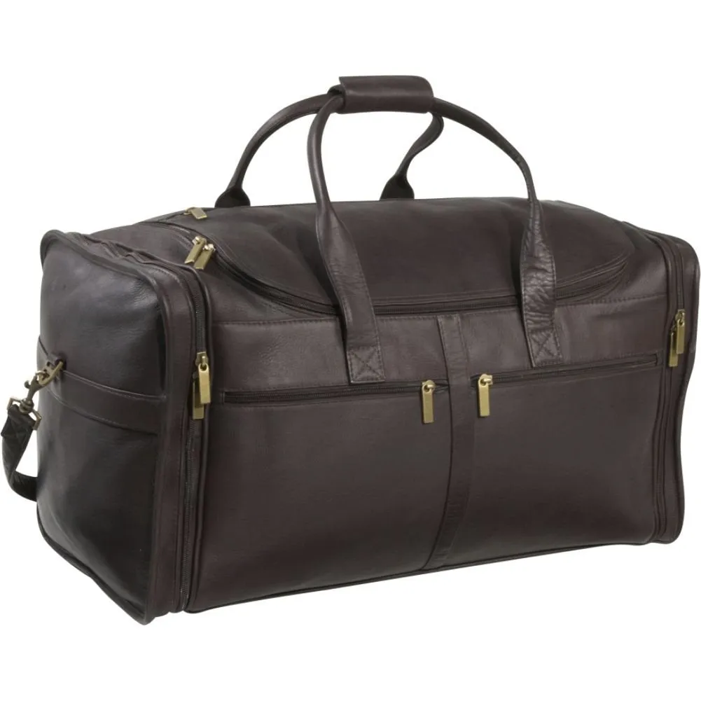 Le Donne Leather Classic Cabin Duffel Bag