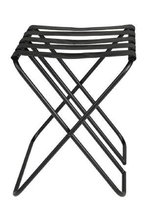 Leather Straps Luggage Rack | Versmissen Sammy