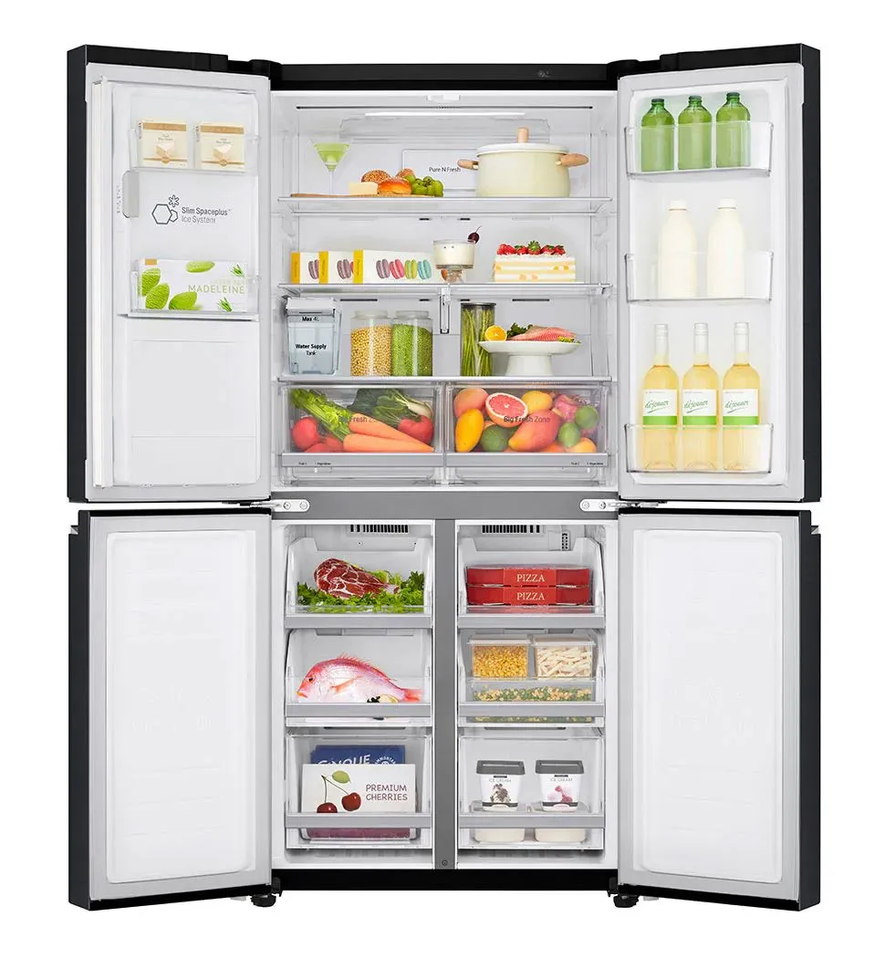 LG 570L Slim French Door Fridge GF-L570MBNL