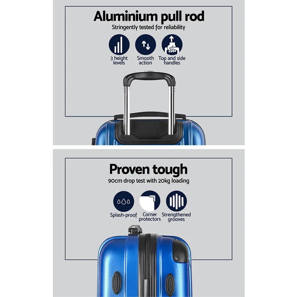 Lightweight Hardshell 3pc Luggage Set with TSA Lock - Wanderlite