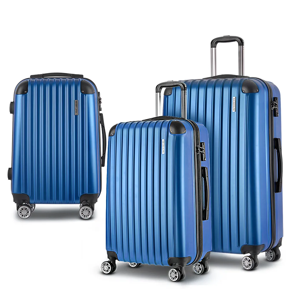 Lightweight Hardshell 3pc Luggage Set with TSA Lock - Wanderlite