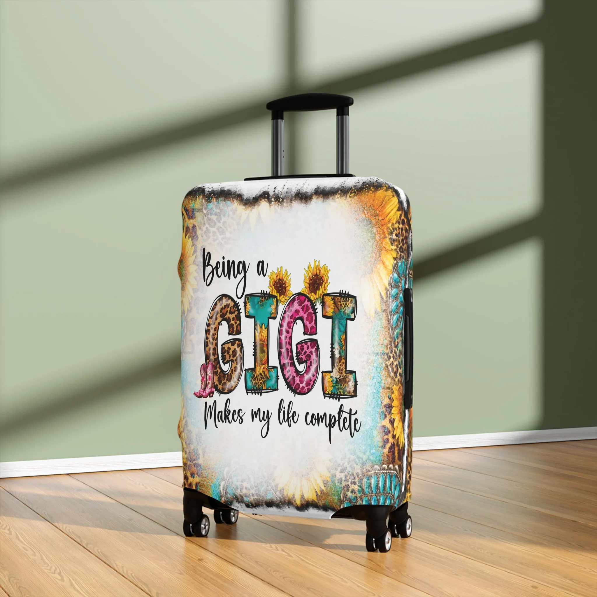 Luggage Cover, Country and Western, Being a GiGi Makes my Life Complete, awd-1023