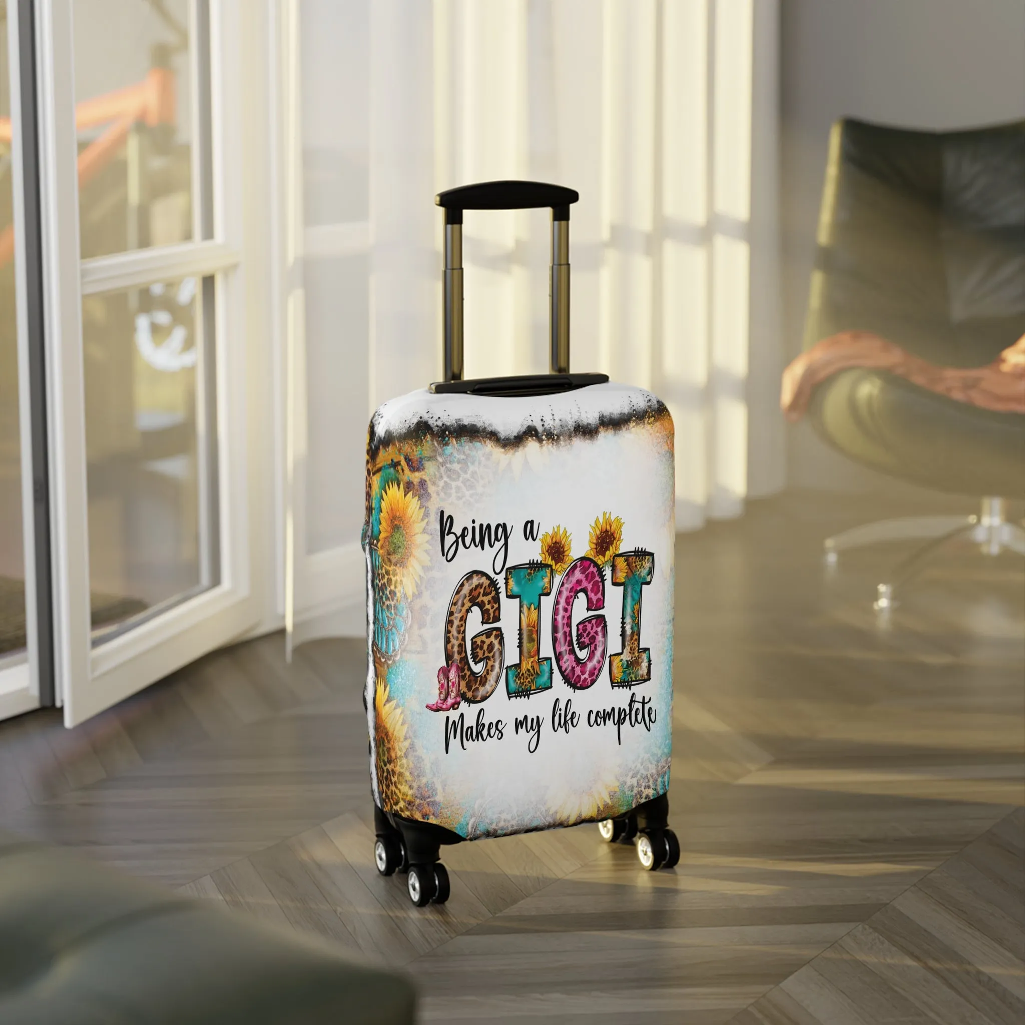 Luggage Cover, Country and Western, Being a GiGi Makes my Life Complete, awd-1023