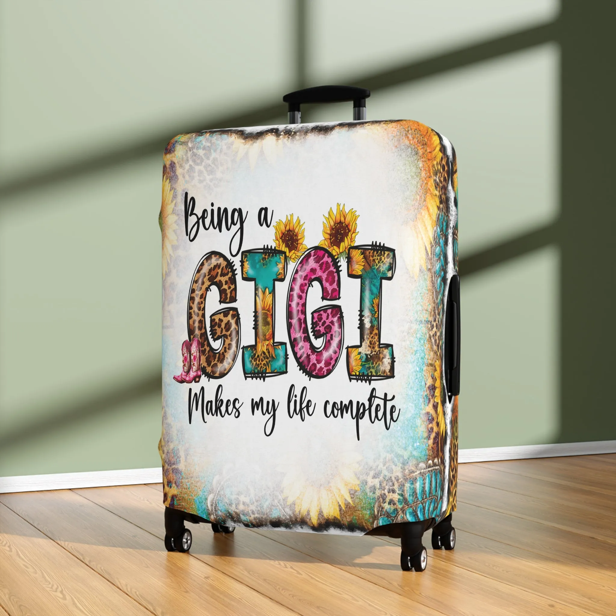 Luggage Cover, Country and Western, Being a GiGi Makes my Life Complete, awd-1023