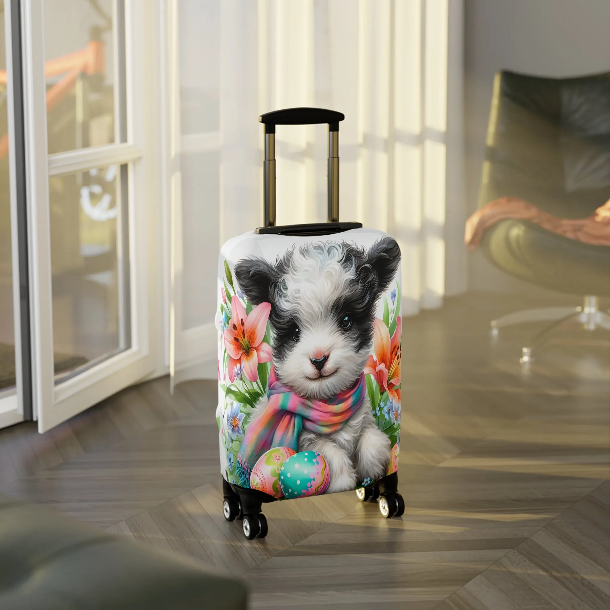 Luggage Cover, Easter, Lamb, awd-1630