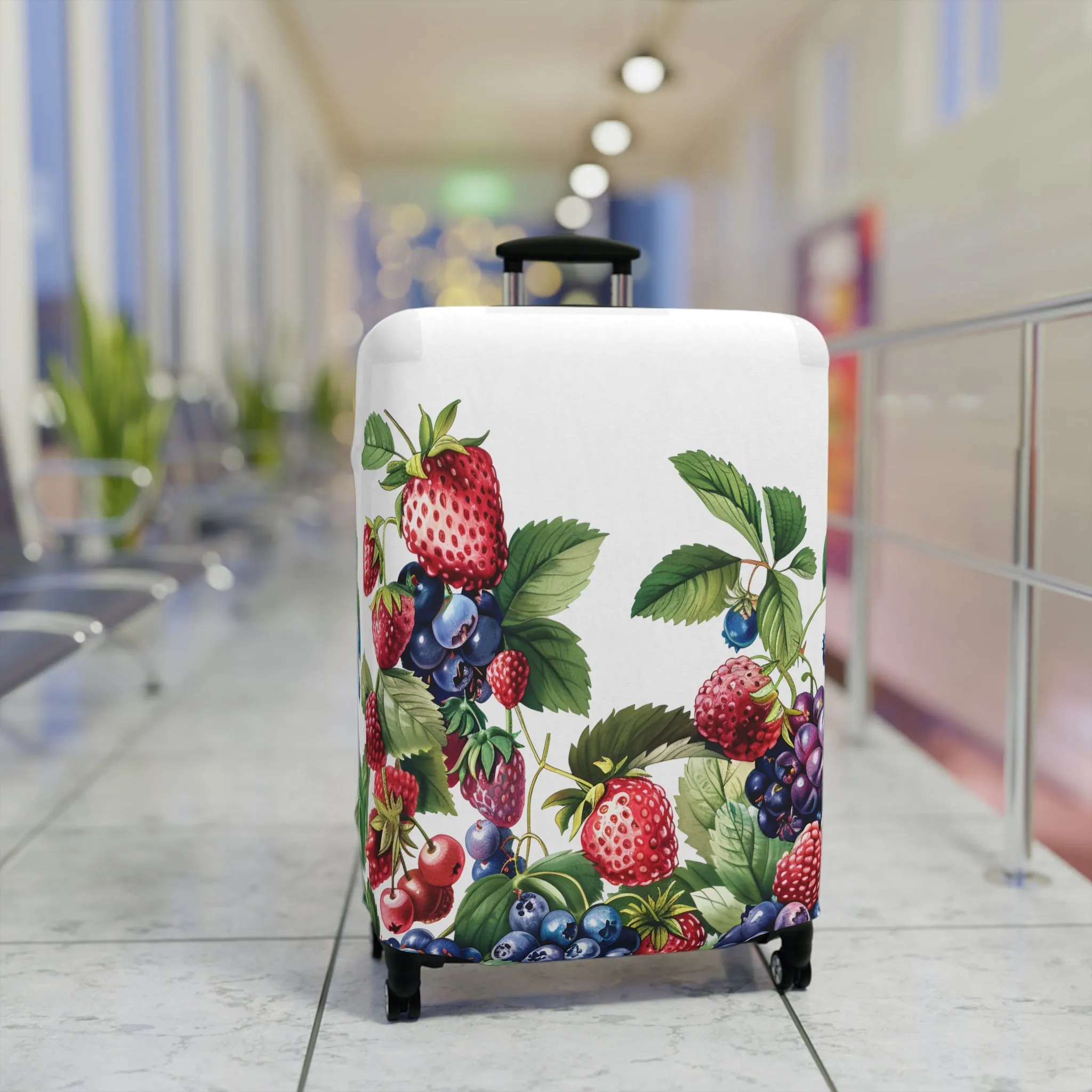 Luggage Cover, Floral, Fruit, awd-3040