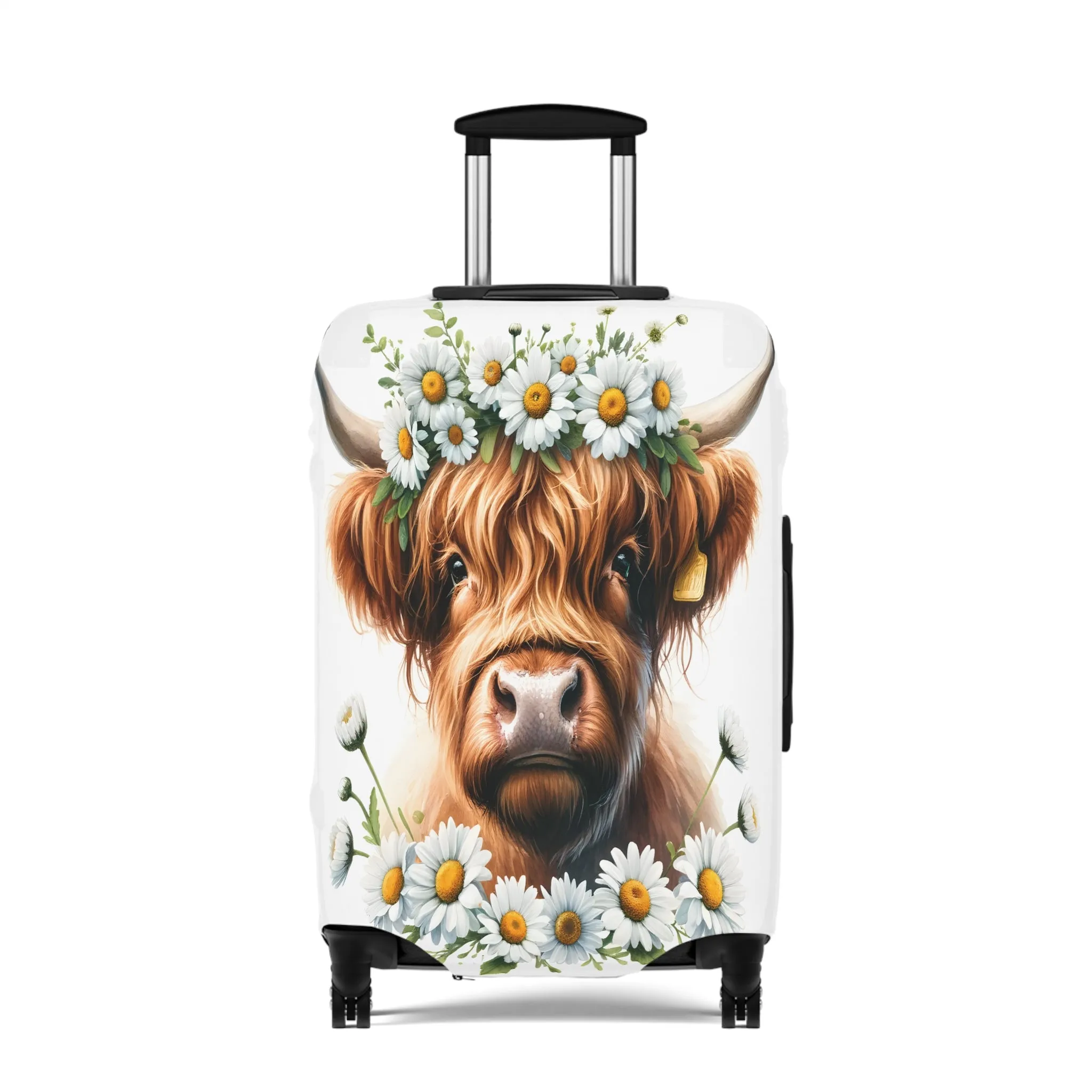 Luggage Cover, Highland Cow, awd-001